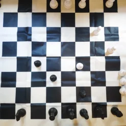 Jeu d'échecs géant