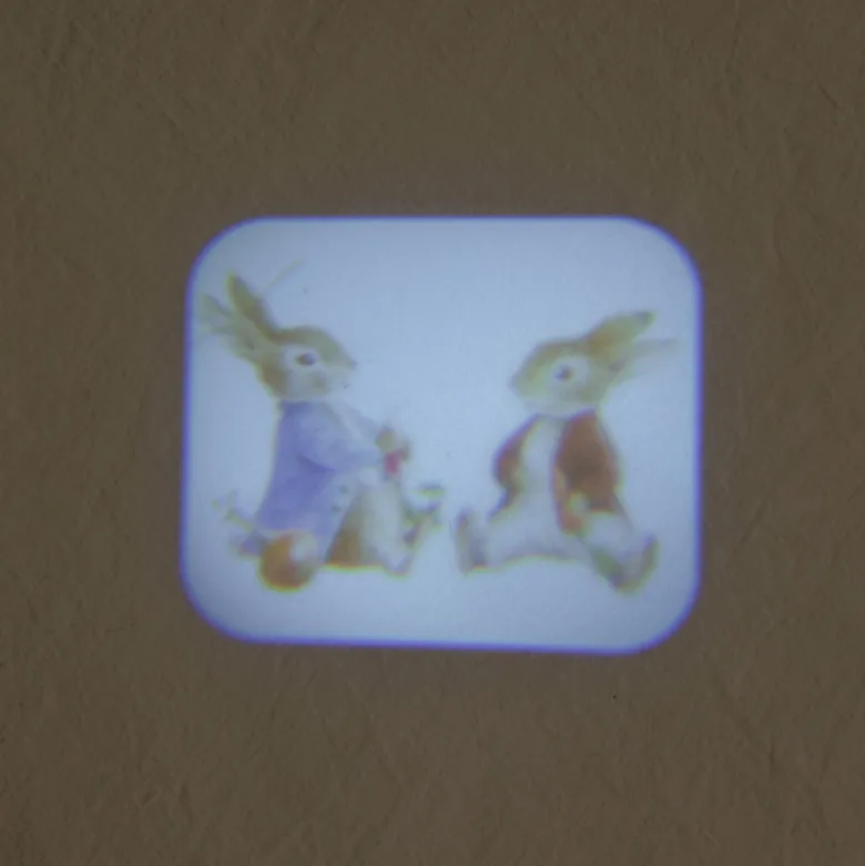 Lampe à histoires Peter Rabbit