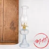 Lampe à pétrole en verre soufflé 45 cm