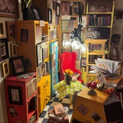 Librairie miniature à monter