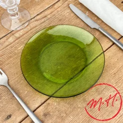 Lot de 6 Assiettes à dessert Lys Duralex - vert