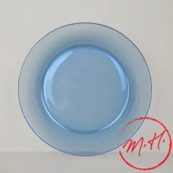 Lot de 6 assiettes plates Lys Duralex - Marine
