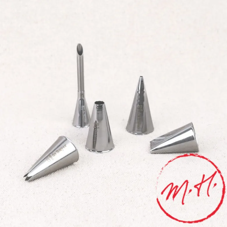 Lot de 5 douilles inox assorties De Buyer