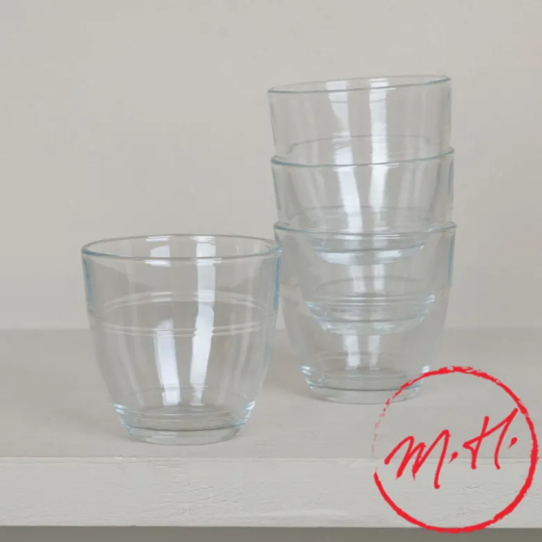 Lot de 6 gobelets Gigogne Duralex - transparent