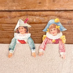 Lot de 6 marque-pages Enfants déguisés