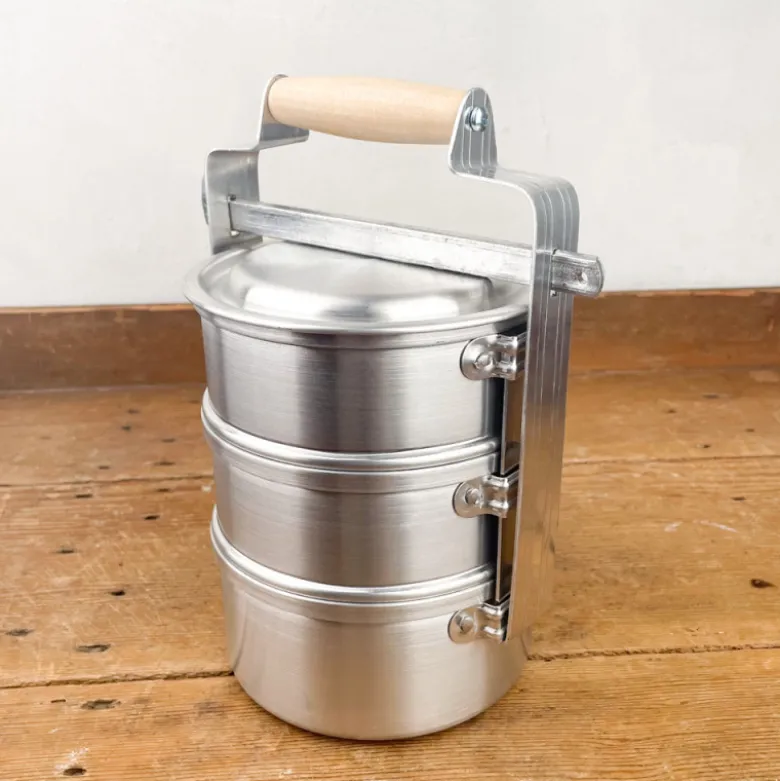 Lunch box en aluminium