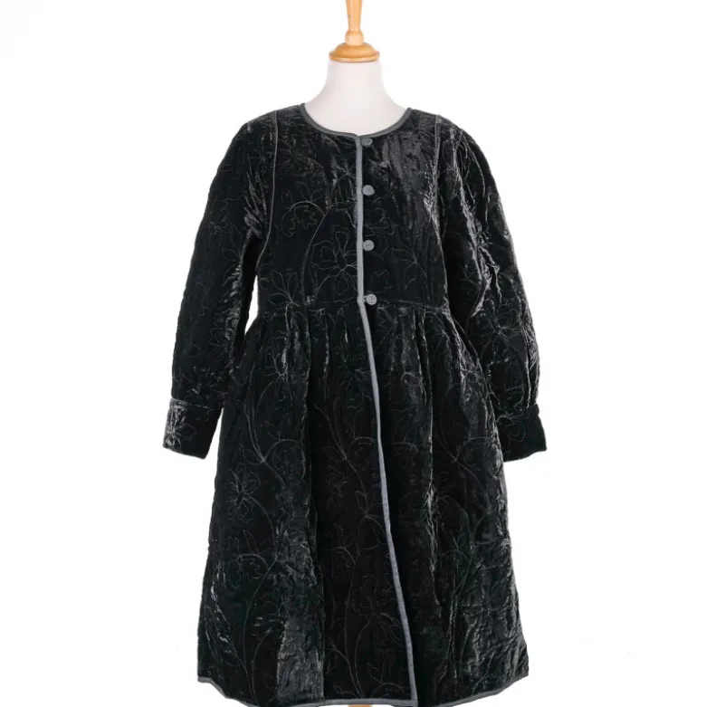 Manteau long réversible