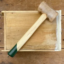 Marteau en cuir brut à noyau en plomb