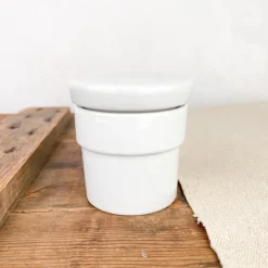 Mortier à épices en porcelaine