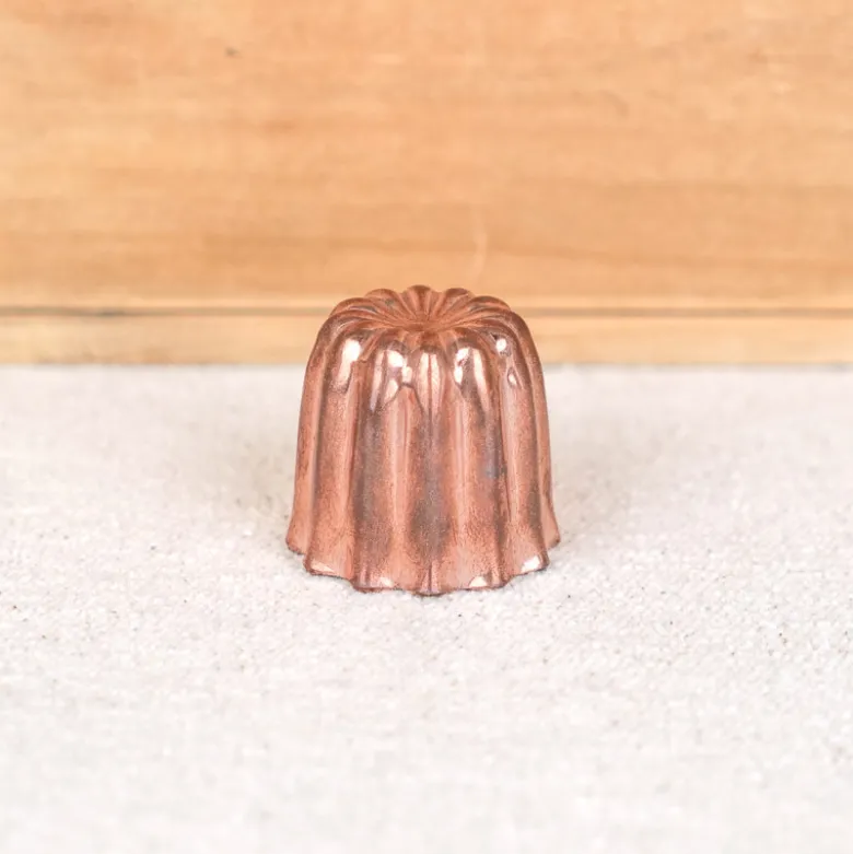 Moule à cannelé en cuivre