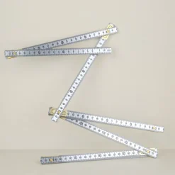 Mètre pliable en aluminium 2 m