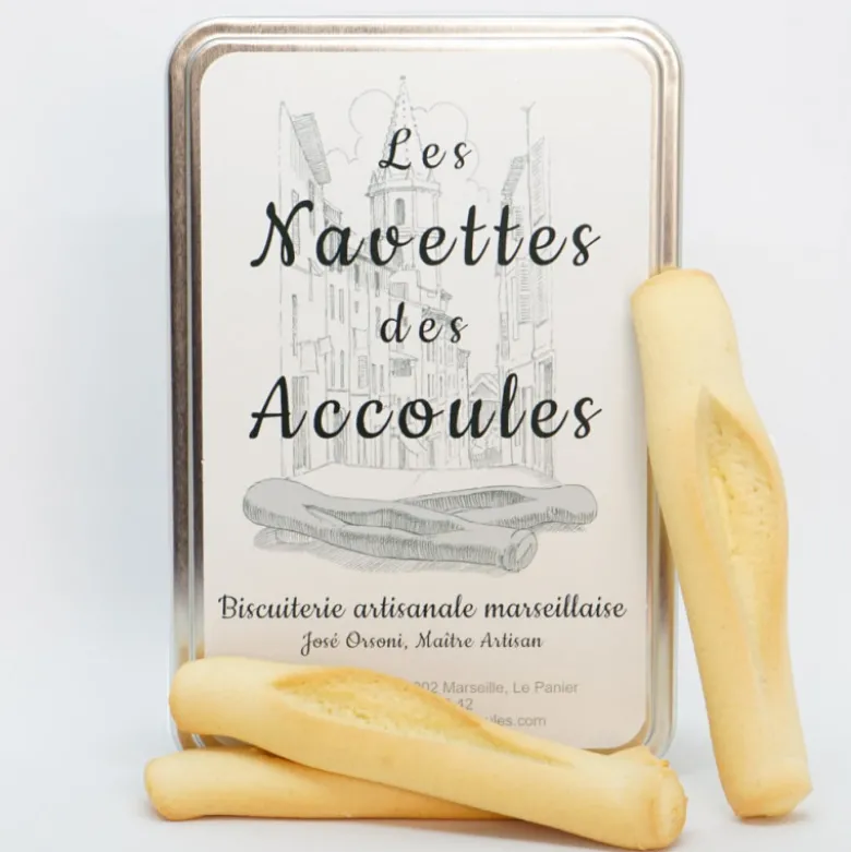 12 navettes des Accoules boîte métal