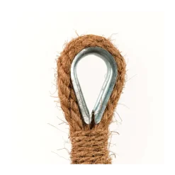 Ombrière fibre coco triangulaire