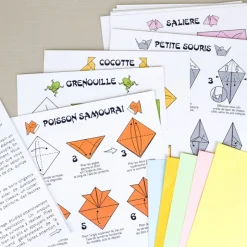 15 origamis en couleurs