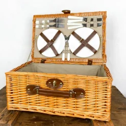 Panier à pique-nique en osier 4 personnes