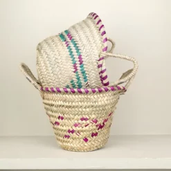 Panier pour enfant en palmier