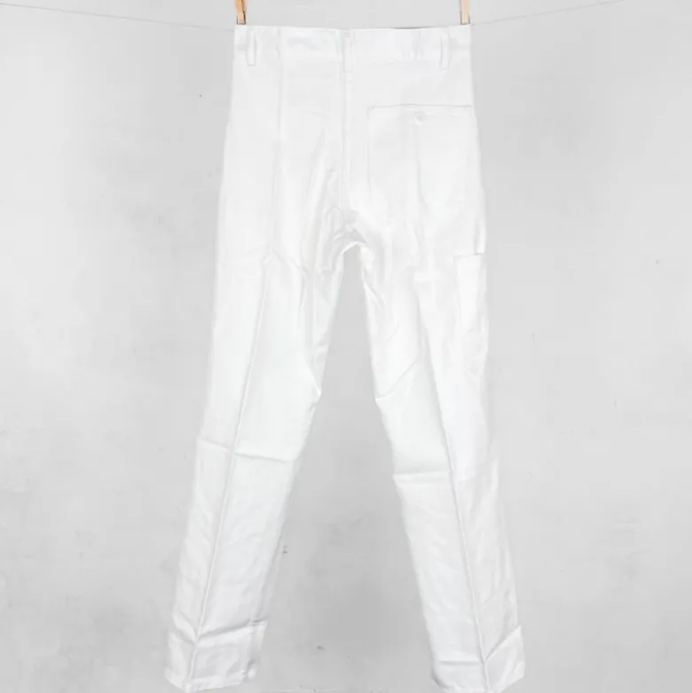 Pantalon de travail blanc