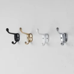 Petit porte-manteau marin en laiton