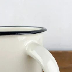 Pichet en émail Champignon