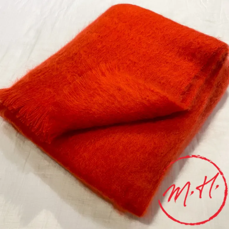 Plaid en mohair 130x200
