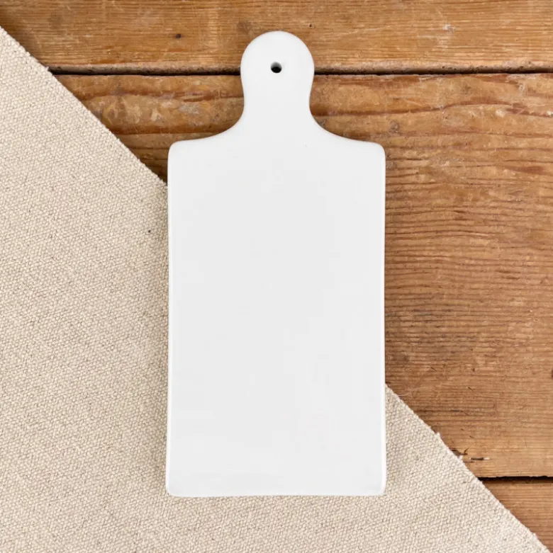 Planche à collations en porcelaine