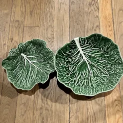 Plat feuille de chou concave