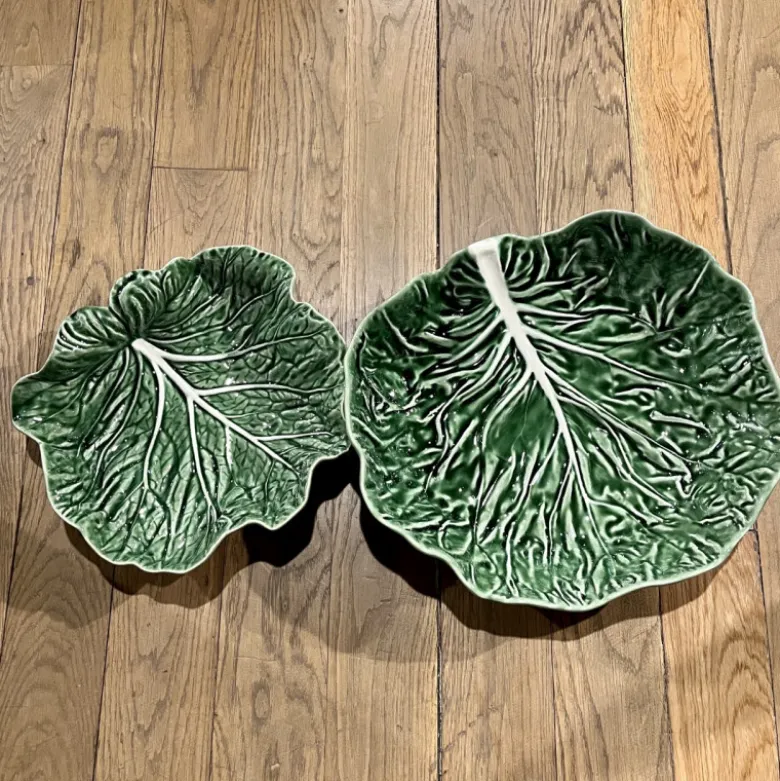 Plat feuille de chou concave