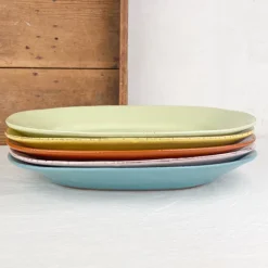 Plat ovale en céramique italienne
