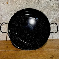 Plat à paella émaillé haut Ø30 cm