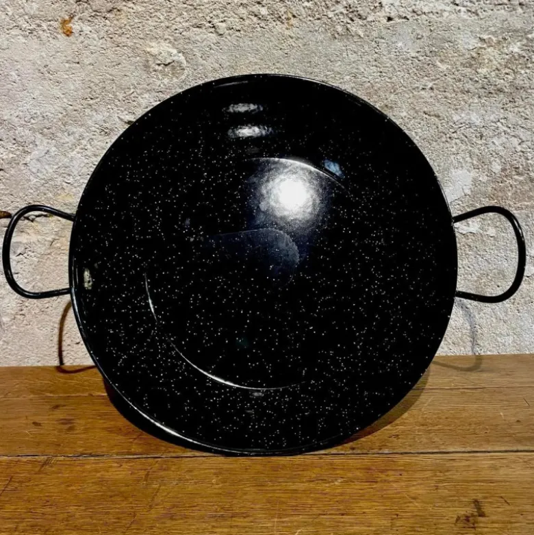 Plat à paella émaillé haut Ø30 cm
