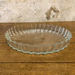 Plat à tarte en verre 28 cm