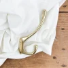 Porte-manteau double en laiton 125 mm