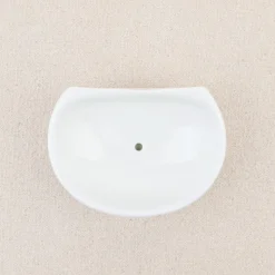 Porte-savon mural en porcelaine