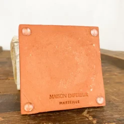 Porte-savon tomette émaillée Maison Empereur