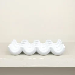 Porte-œufs en porcelaine
