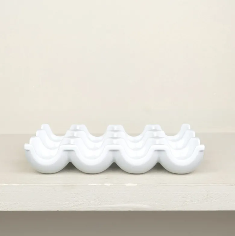 Porte-œufs en porcelaine