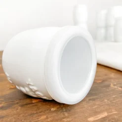 Pot de yaourt en porcelaine