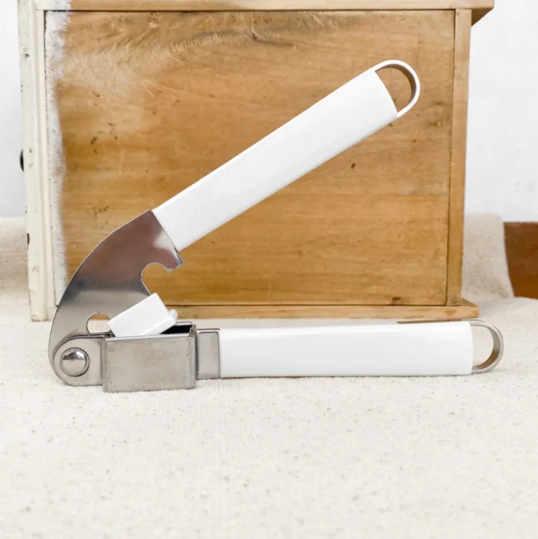 Presse-ail blanc inox