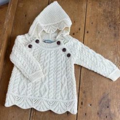 Pull irlandais à capuche bébé 12/18 mois