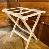 Repose bagage pliant en bois