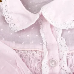 Robe de chambre rose enfant