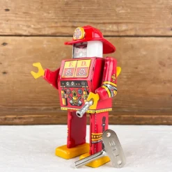 Robot mécanique Pompier