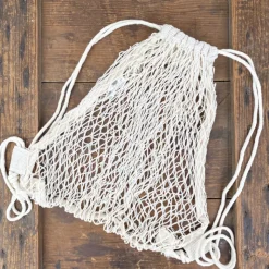 Sac à dos filet écru