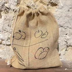 Sac fruits et légumes en jute