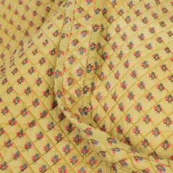Sac géant provençal ocre motifs mouches