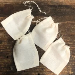 4 sachets à épices réutilisables