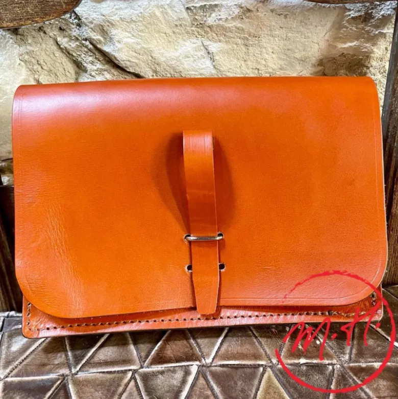 Sacoche-banane en cuir GM