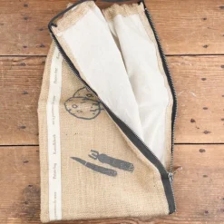 Sac à pommes de terre en jute et coton