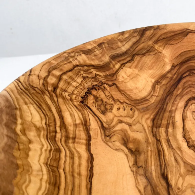 Saladier en bois d'olivier