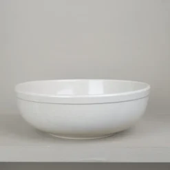 Saladier en grès naturel